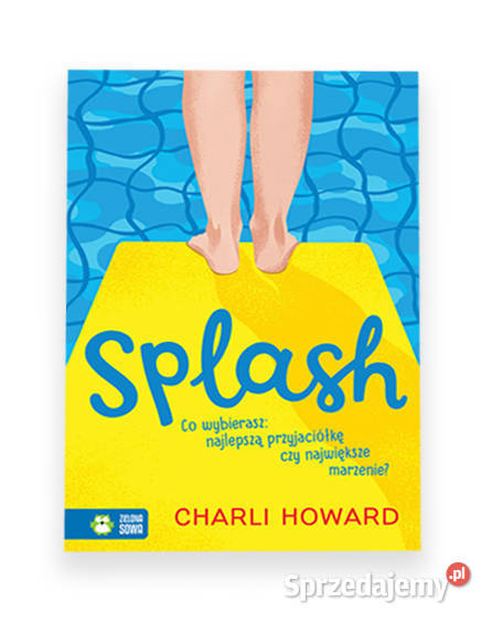 nowa książka Splash Charli Howard Splash ksiązka warmińsko-mazurskie Olsztyn