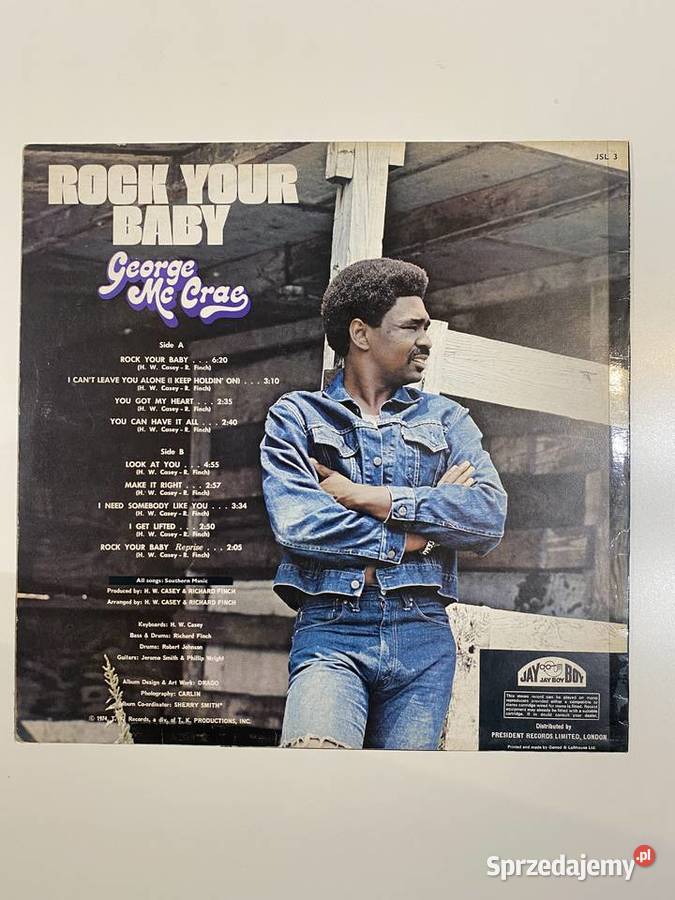 Winyl Rock Your Baby McCrae George 1976 Płyty i kasety Wrocław