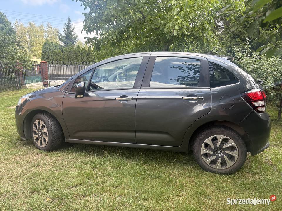 Citroen C3 2015 12 Benzyna Szary Zadbany łódzkie Łódź