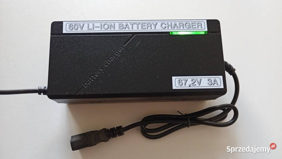 60v Ładowarka liion 672v 3A 16s wentylator Warszawa