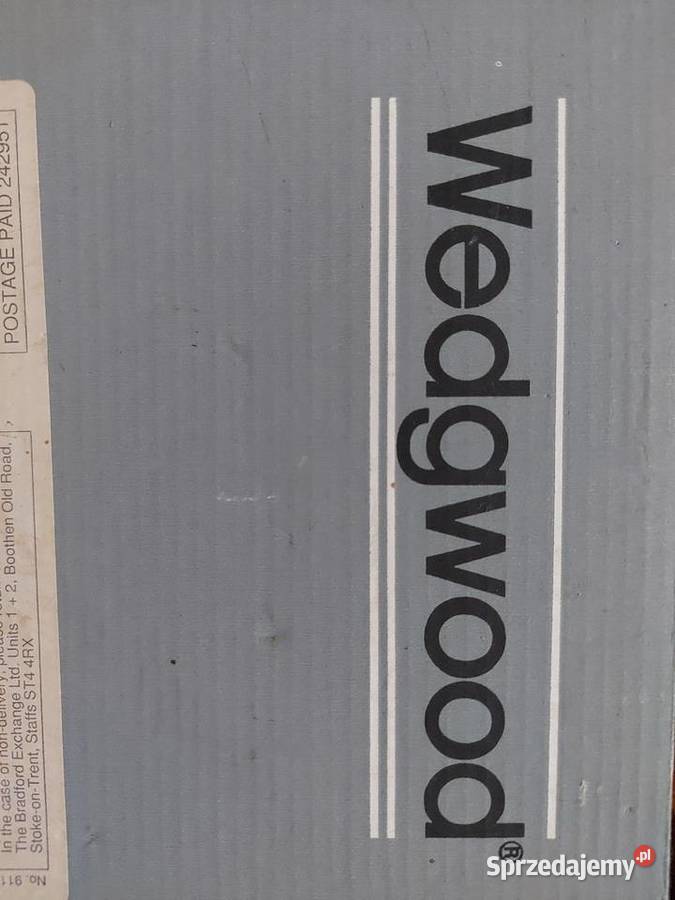 Kolekcjonerski talerz Weedgwood z certyfikatem lubelskie Chełm sprzedam