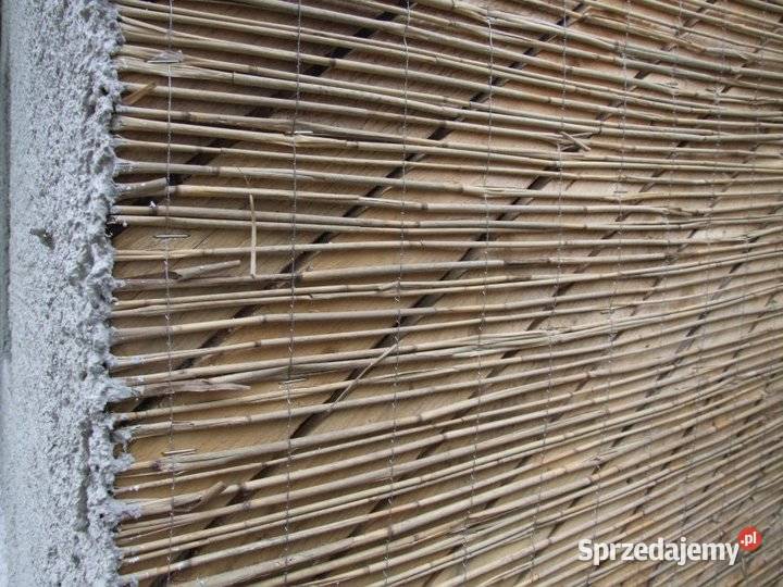 Mata trzcinowa podtynkowa 15x10m podlaskie Bielsk Podlaski