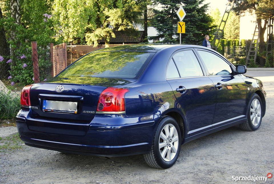Toyota Avensis Polski Salon 100 nielakierowany mazowieckie Grójec
