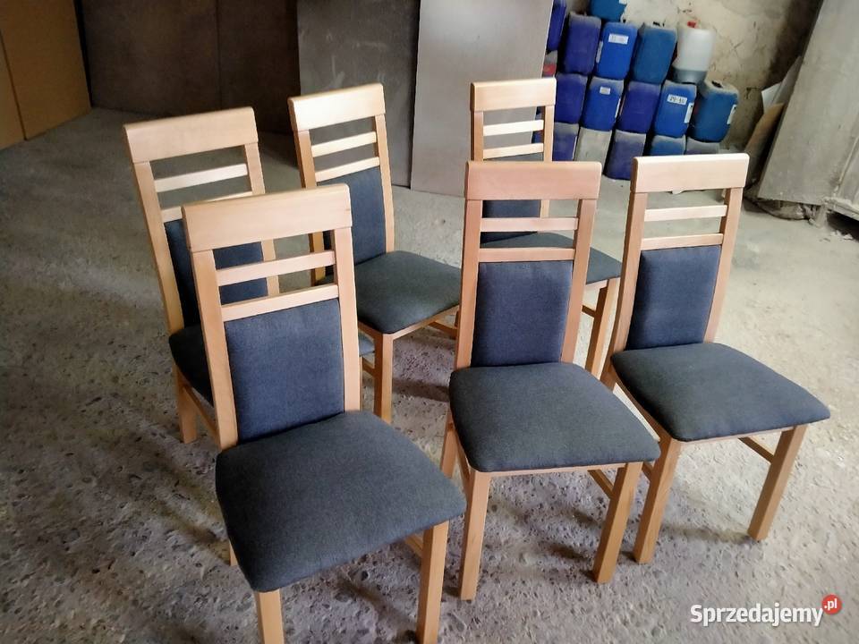 Nowoczesne krzesła bukowe Słupsk sprzedam