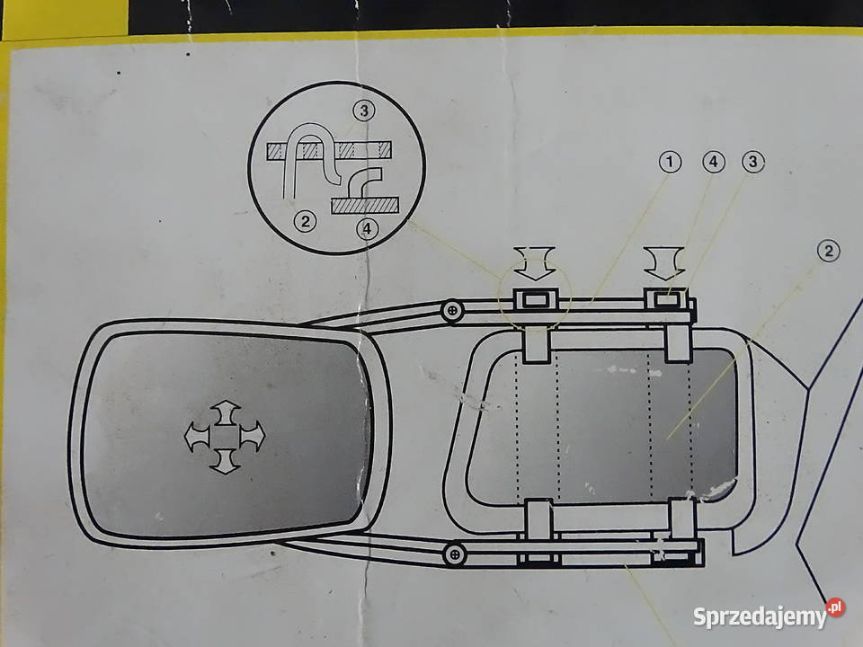 Lusterka Dodatkowe do Holowania Przyczepy EUROPE Biłgoraj