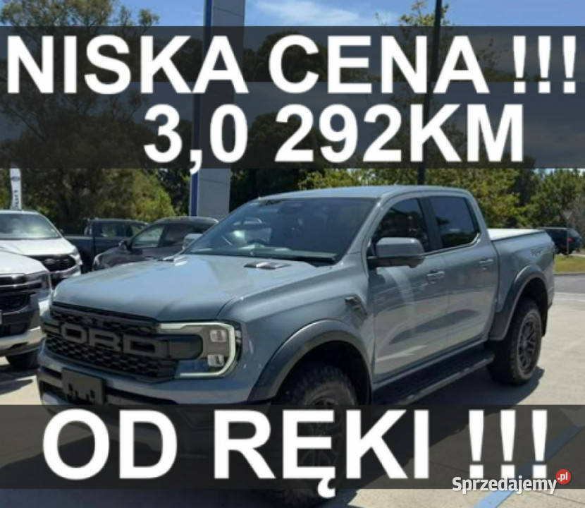 Ford Ranger Raptor Command Grey 30 V6 292 Samochody osobowe Szczecinek