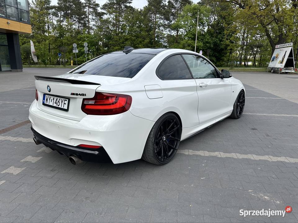 BMW M240 M2 RWD B58 30 R6 biała perła 8HP full