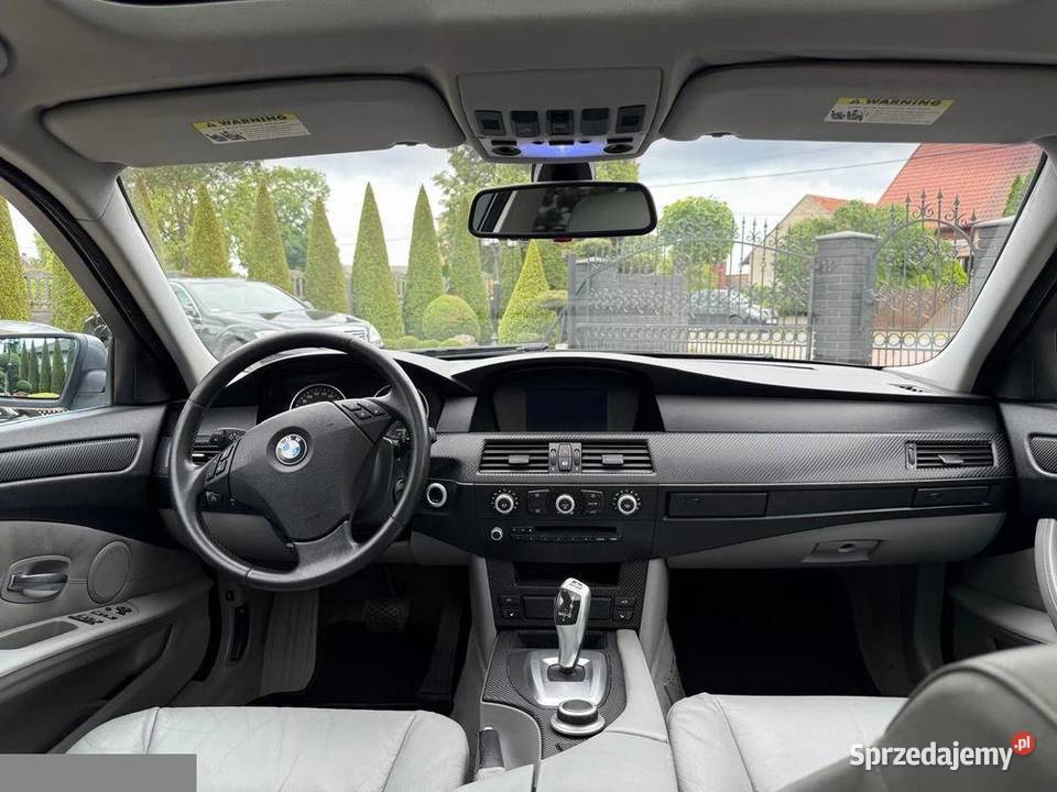 BMW Seria 5 E60 Sedan modelowy 2008 Benzyna Krotoszyn