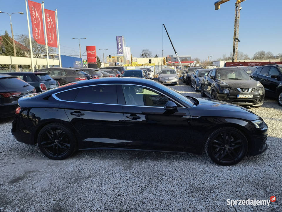Audi A5 Sportback SalonPLSline intskóraALU światła do jazdy dziennej