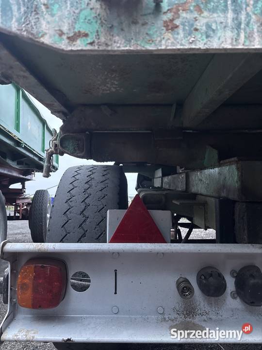 Przyczepa jednoosiowa