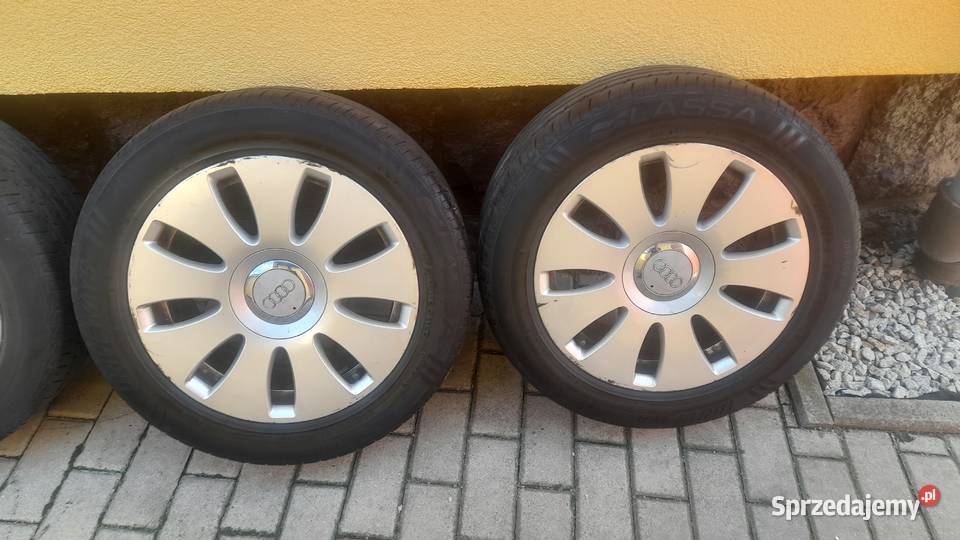 Koła Audi felgi 5x112 16 opony 205x55x16 Karpacz