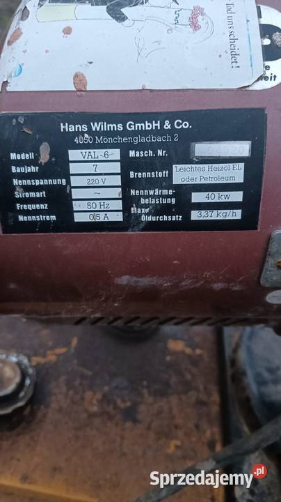 Nagrzewnica olejowa Dizel