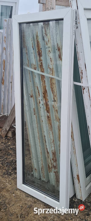 OKNA KacprzaK Witryna 51x145 FIX Używany PCV Okna ścienne Siedlce