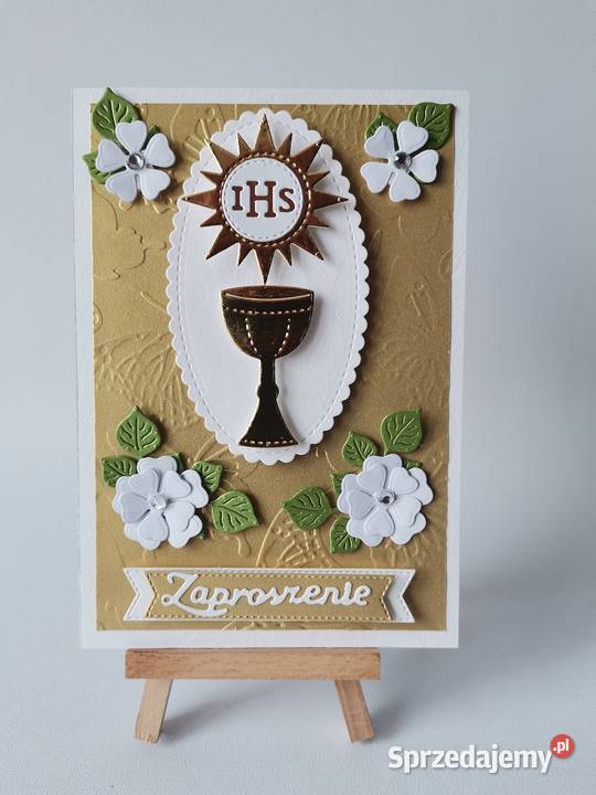 ZAPROSZENIA KOMUNIA UNIWERSALNE KIELICH