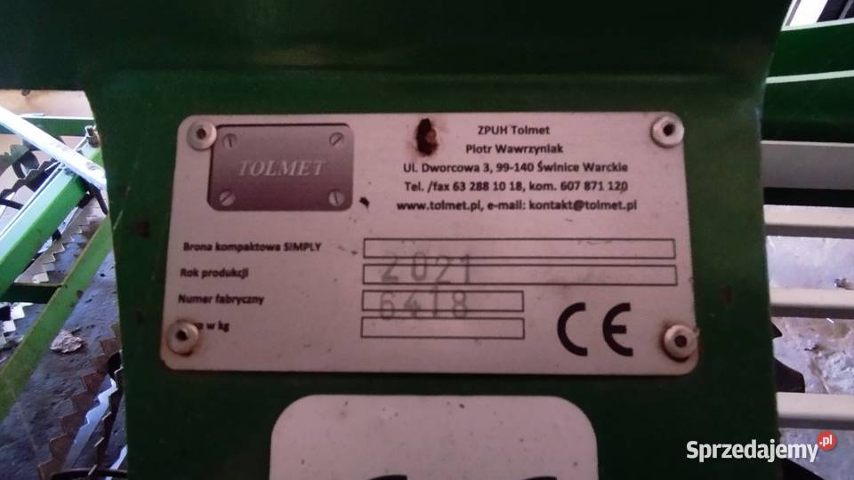 Tolmet Simply 180 Gostynin