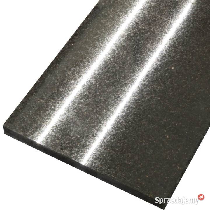 Stopień granitowy parapet Black Galaxy