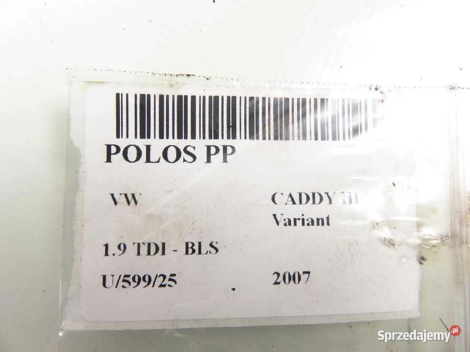 PÓŁOŚ PRAWA PRZEDNIA VW CADDY III 19 TDI osobowe