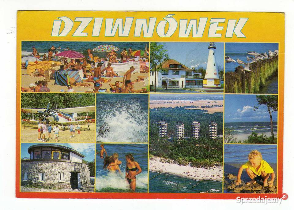 DZIWNÓWEK POCZTÓWKA WIELOWIDOKOWA 2 Krynki sprzedam