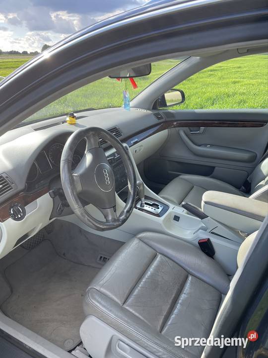 Audi A4 B6 30 V6 LPG Quattro Pełny wydech MILTEK automatyczna lubelskie Rejowiec Fabryczny