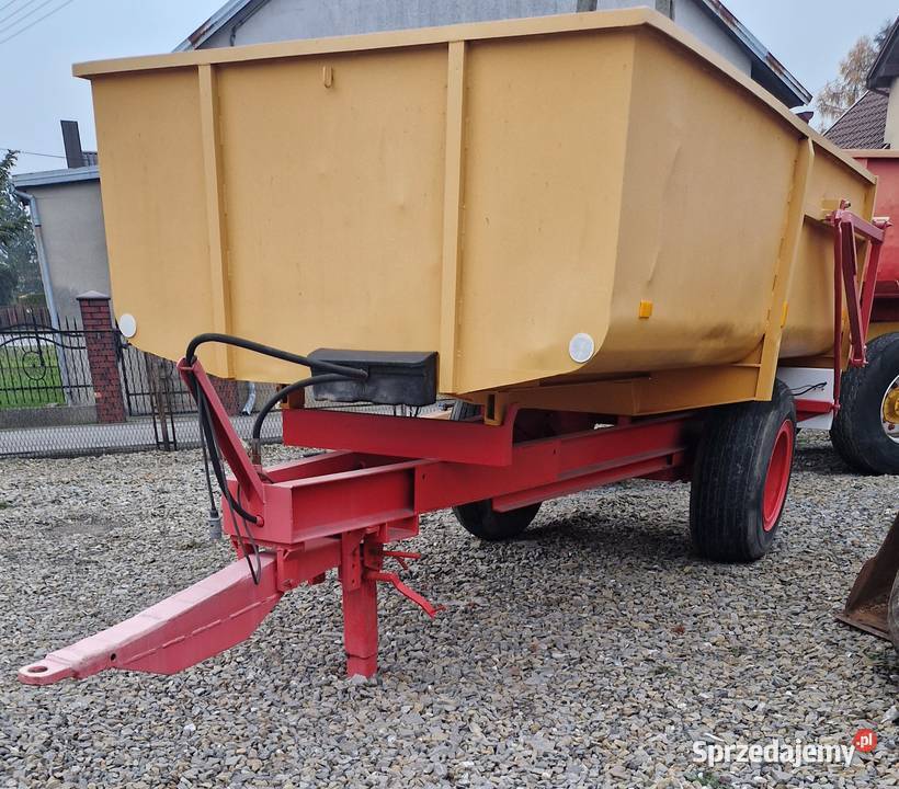 Przyczepa z kiprem 6t skorupowa 1oś Tarnów