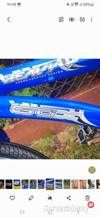 Rama i koła do roweru wyczynowego