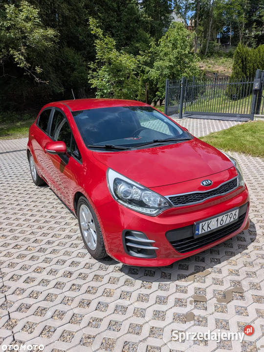 Kia Rio III 12 2016 Benzyna Garażowany Nowy Sącz