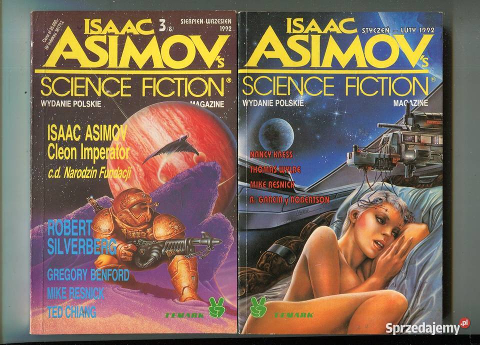 Isaac Asimov Science Fiction 2 X Szczecin