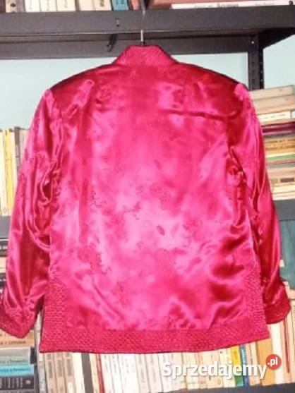 Żakiet dwustronny SM styl japoński żakiet czerwony