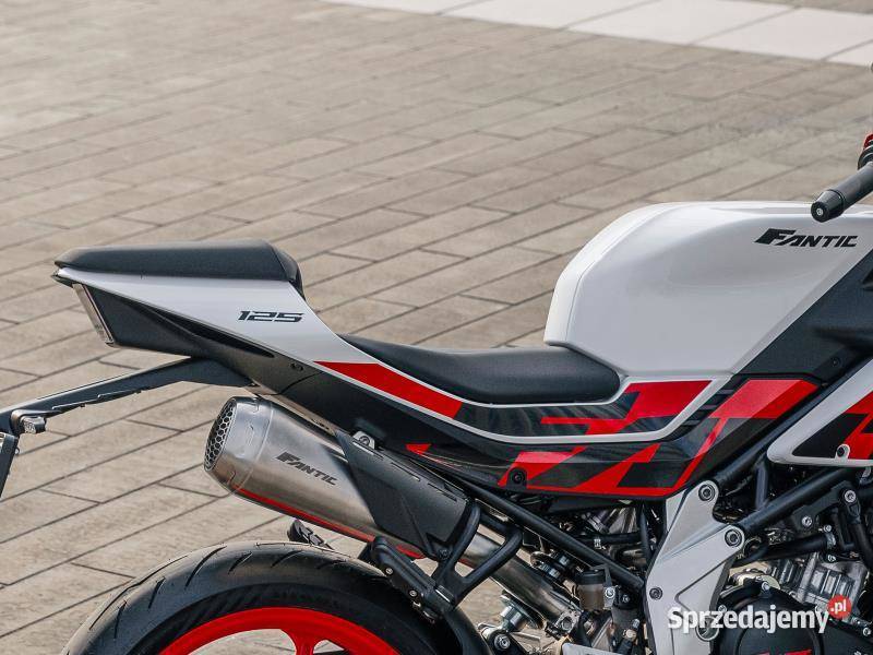 FANTIC STEALTH 125 MY26 Racing White Szczecin