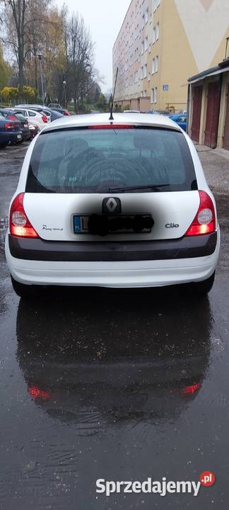 Renault Clio 15 dci ciężarowy 2004 klimatyzacja