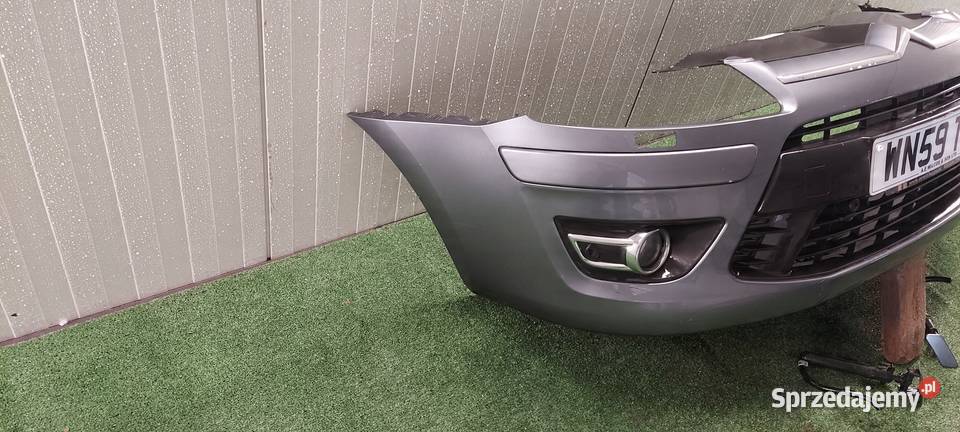 ZDERZAK PRZÓD CITROEN C4 LIFT CZUJNIKI SPRYSKI wielkopolskie