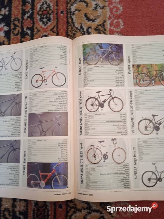Katalog rowery świata 1995r górskie Ozorków
