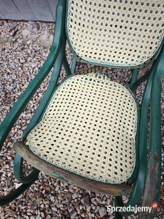 Fotel bujany Thonet zabytkowy retro vintage Kraków sprzedam