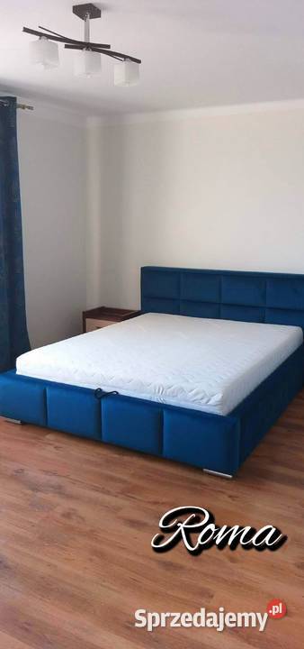 Łóżko tapicerowane Roma z pojemnikiem na pościel Łóżka i materace Ostrów Wielkopolski