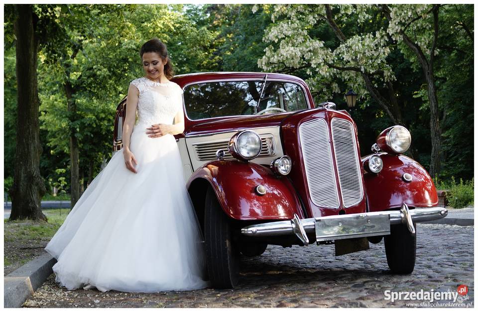 Auto na Ślub z Charakterem Opel Super 6 z 1936 Łódź