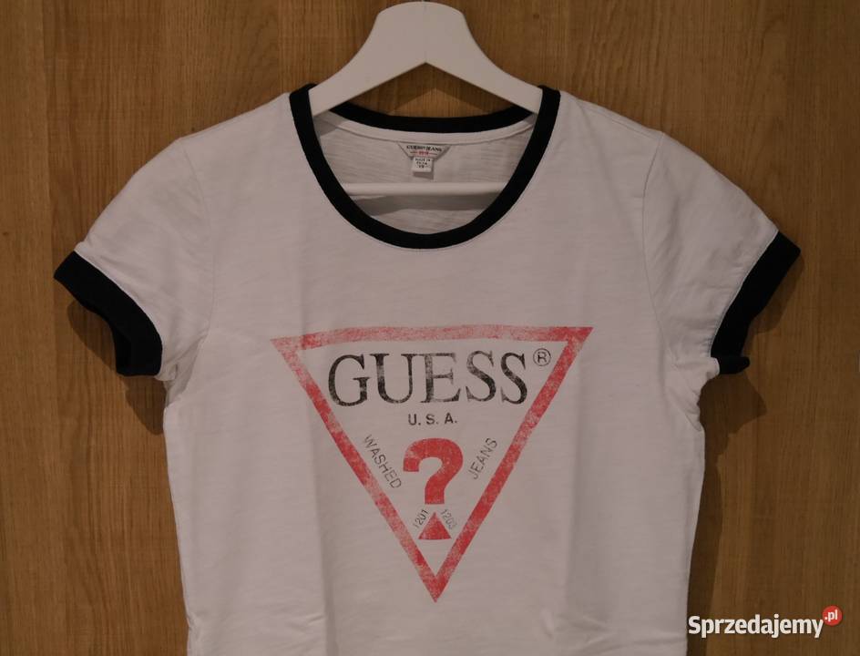 Guess świetna krótka koszulka 34 XS Wrocław