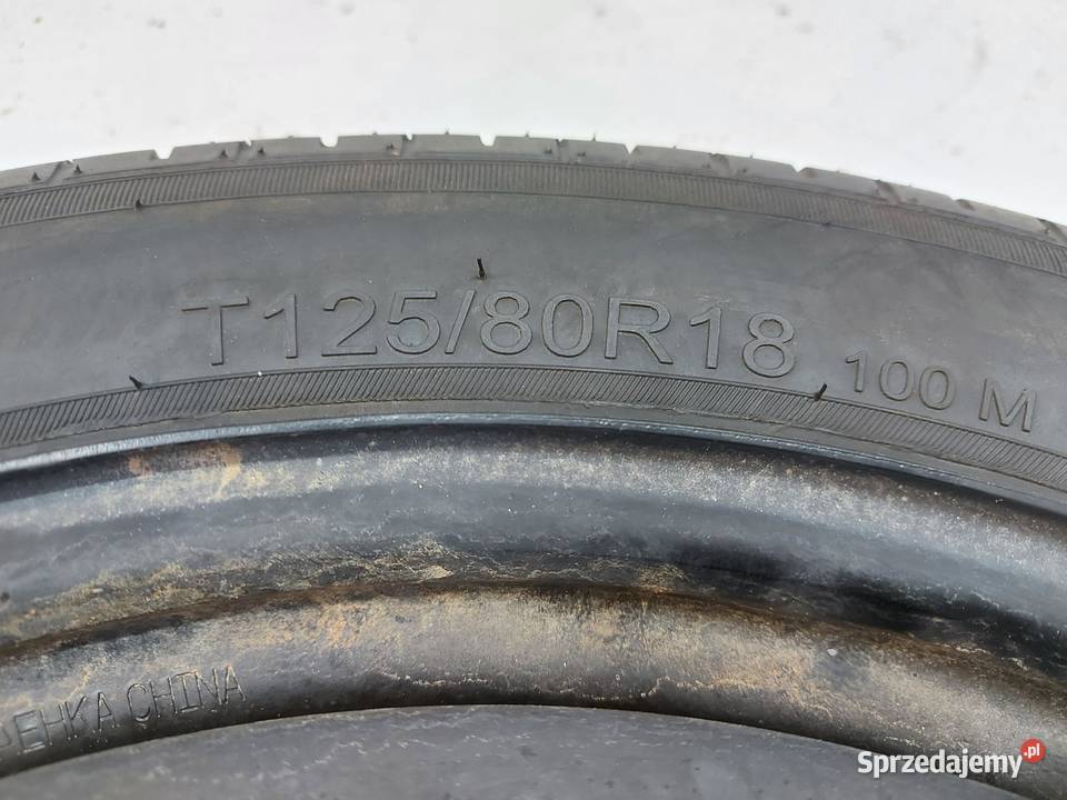 VOLVO S90 D5 SEDAN Koło dojazdowe T12580 R18