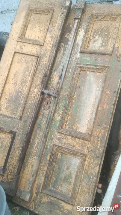 Stare poniemieckie drzwi Złotoryja