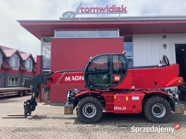 Obrotowa ładowarka teleskopowa MAGNI RTH 625 Warszawa