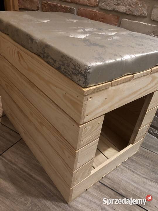 Skrzynia na kuwetę domek kota legowisko Chełmża