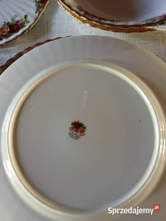 Serwis kawowoobiadowy Royal Albert England Prusim