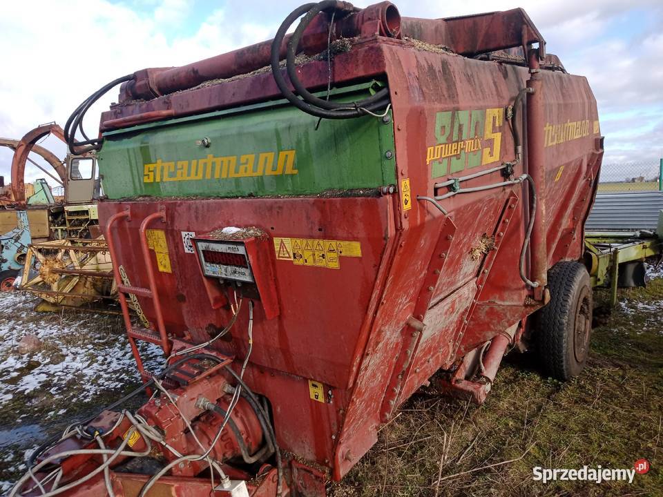 Paszowóz strautmann powermix 800s 8m3 kujawsko-pomorskie sprzedam