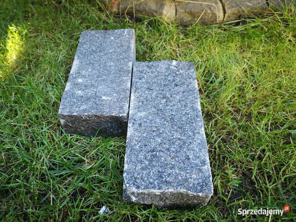 CZARNA kostka brukowa Granitowa na podjazdy Kielce