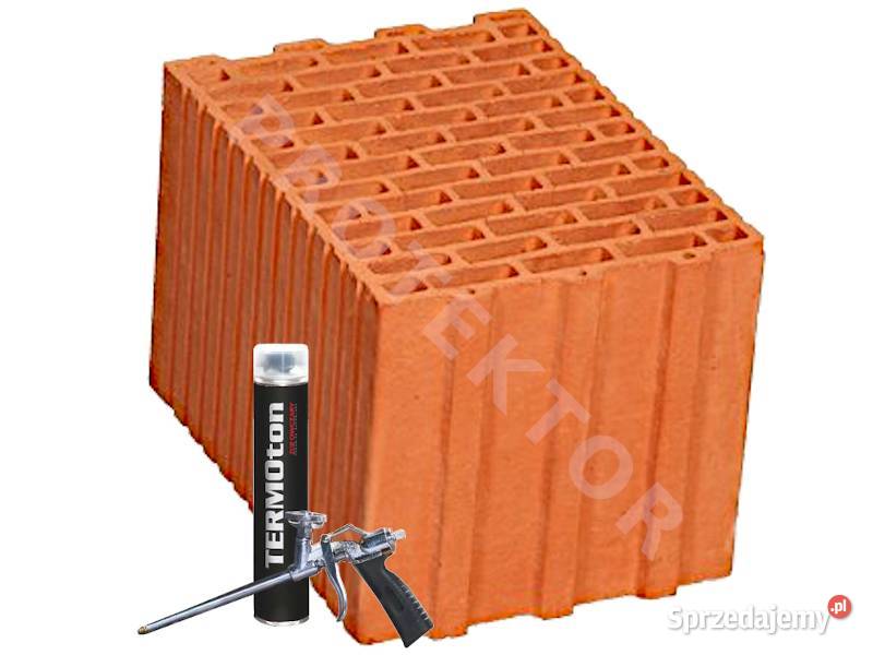 CIHLA TERMOTON PD 30 BROUEN pnov lepidlo Kraków