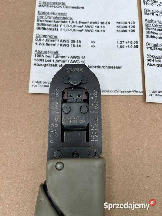 TYCO TE CONNECTIVITY AMP 915001 915101 915291 Tuliszków