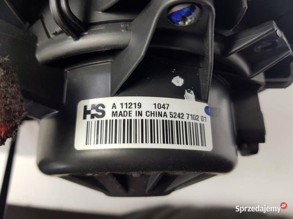 WENTYLATOR KABINOWY 5242710201 CHEVROLET CRUZE Lipno