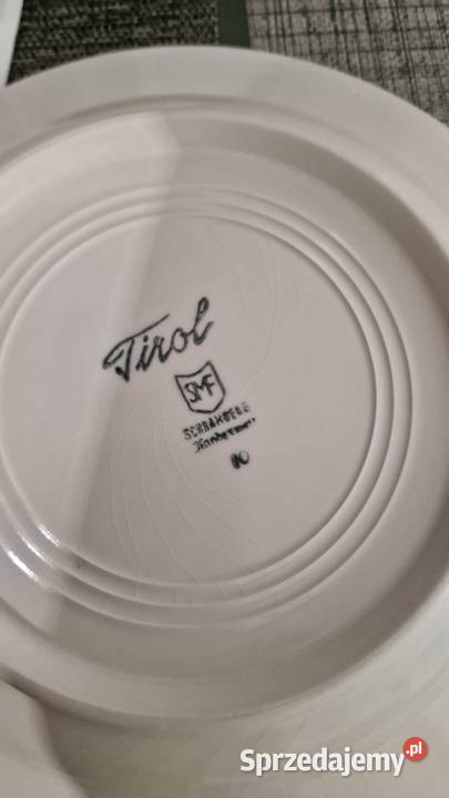 Zestaw naczyń ceramicznych Tirol z Austrii Morawica