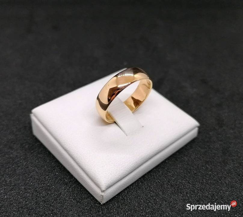 Złota obrączka próby 585 493g Rozmiar 19 Elbląg