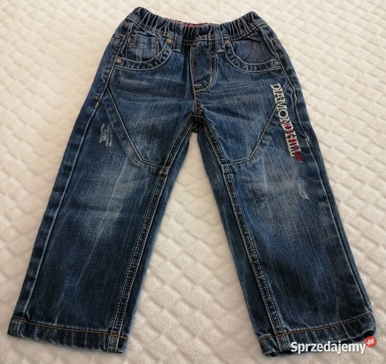 Spodnie dżinsowe niebieskie 8692 Diamond Hill Odzież Czeladź