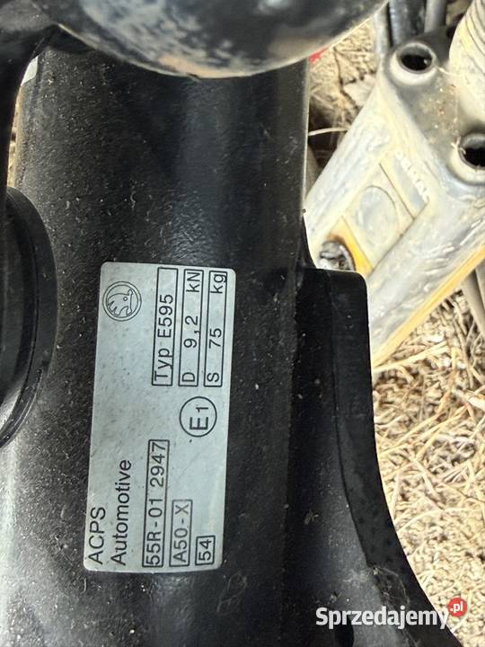 Belka z hakiem elektrycznym skoda Kłodawa